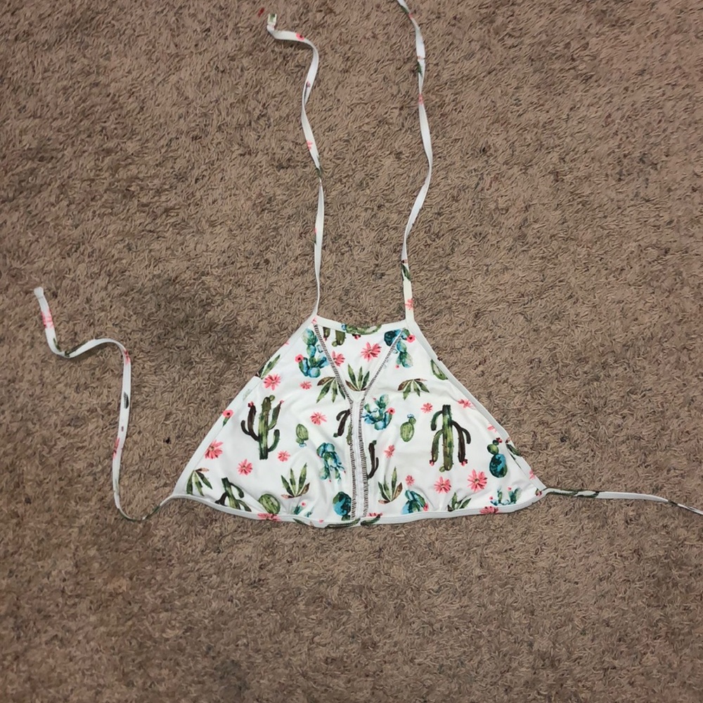 Cactus bikini top
